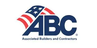ABC logo in blue letters with an American flag partially visible behind the “A” and “B” on the left side.