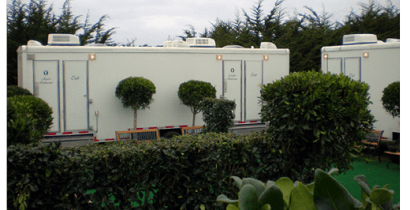 Location restrooms on set
