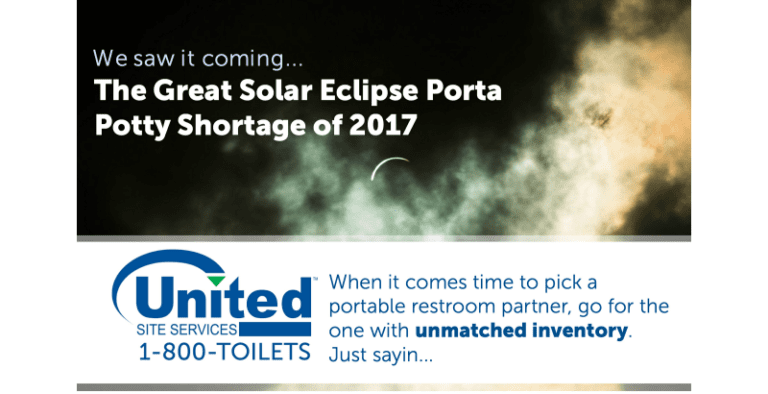 The Great Solar Eclipse Porta Potty Shortage of 2017