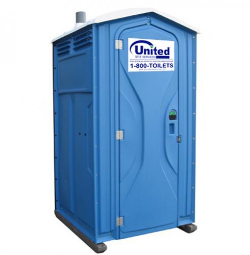 Standard Portable Toilet Rental Exterior View