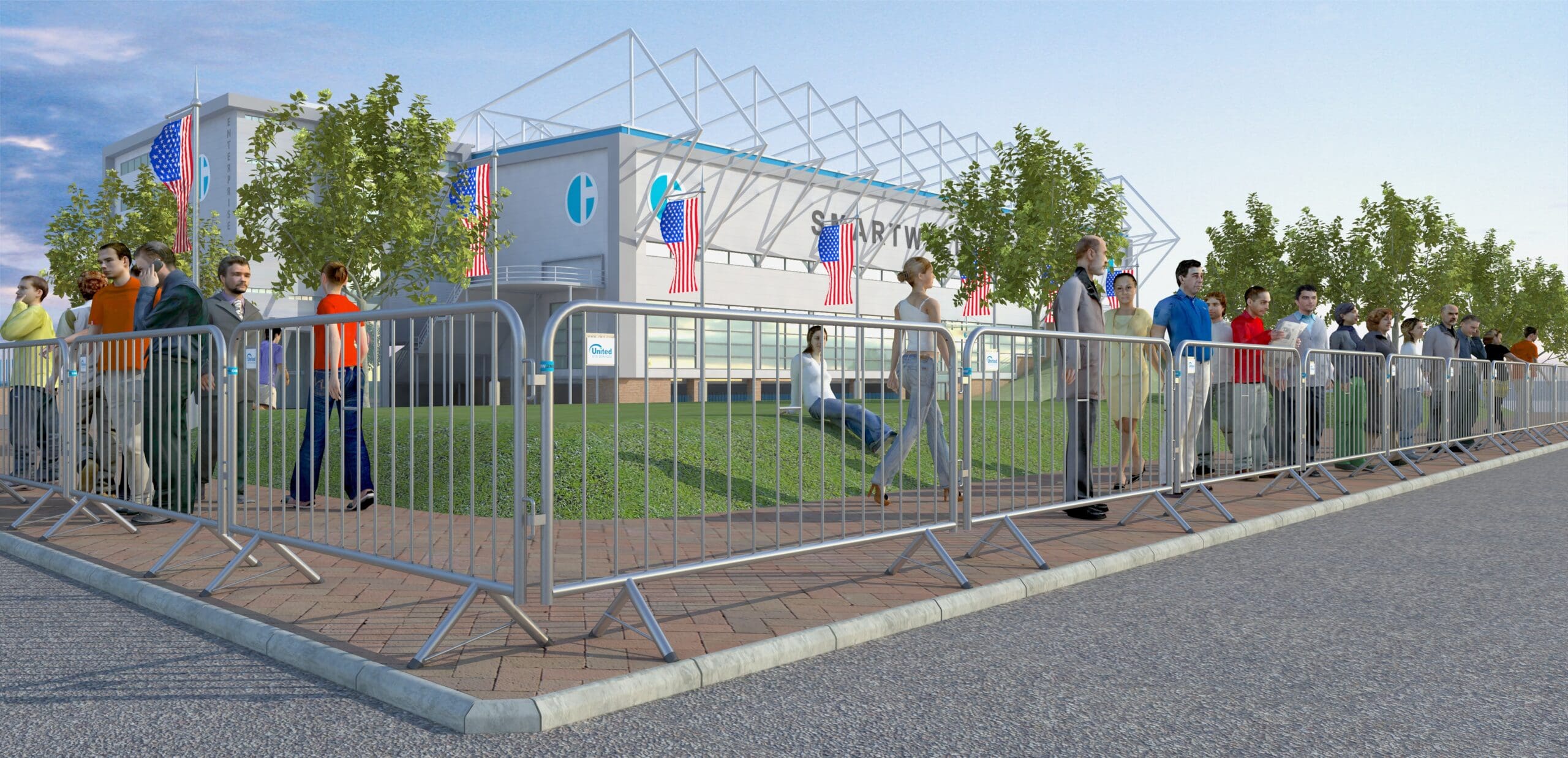 Barricade Rentals | Crowd Control Barriers | Temporary Barricades